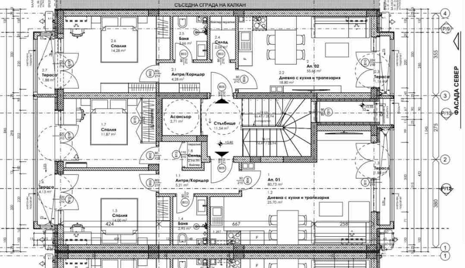 Простор, светлина и комфорт – апартамент с двумя спальнями в новом здании в Меден Рудник, зона Б