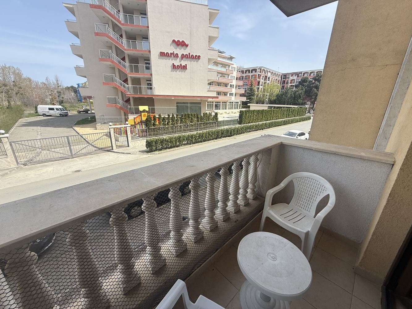 Морской комфорт и центральное расположение – студия в современном комплексе в Солнечном берегу