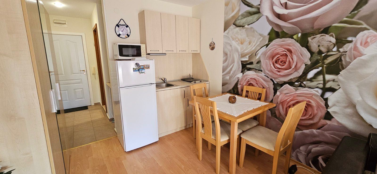  Стильная студия с террасой и отличными удобствами в Солнечном Берегу