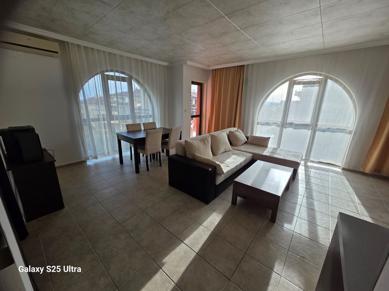 Квартира с одной спальней с видом на море и Старый Несебр в Святом Власе