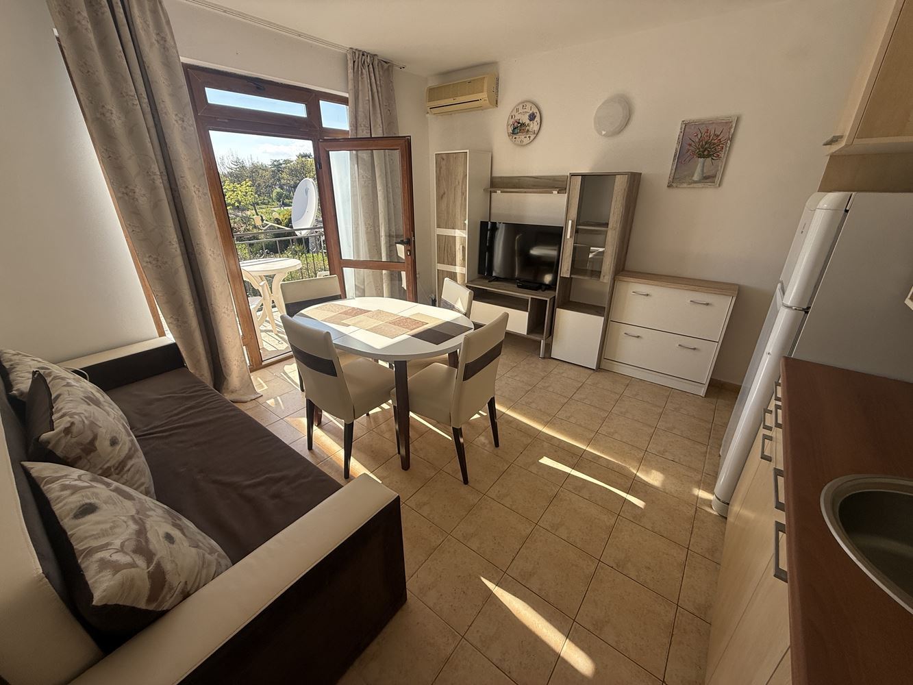 Двухкомнатная квартира в Святом Власе – 300 м от моря, отличная инфраструктура и рассрочка до конца года