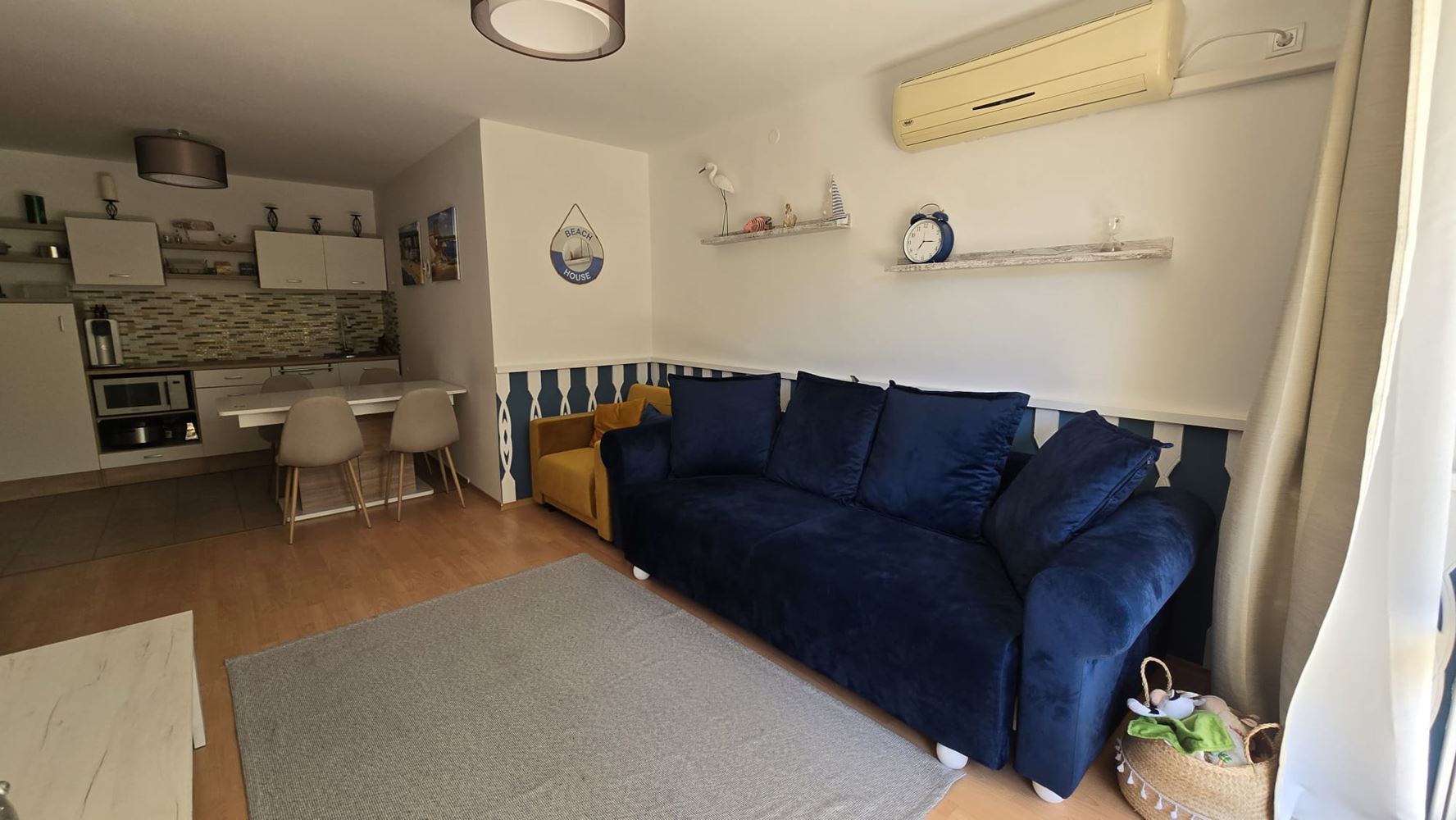 Стильный апартамент с одной спальней в элитном комплексе в Святом Власе – комфорт, спокойствие и круглогодичное удобство