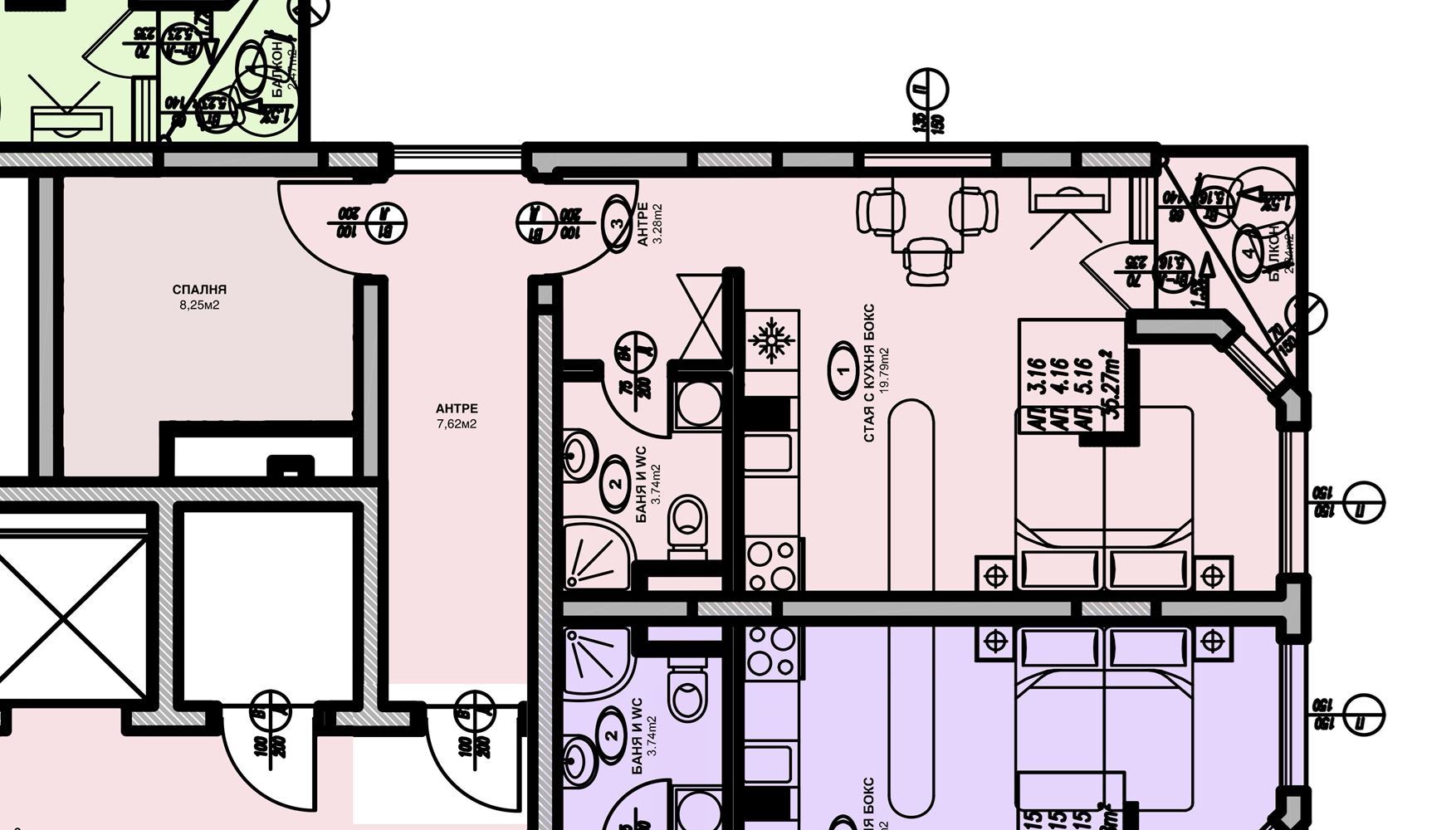 Уютная квартира с одной спальней с видом на бассейн и зелёные зоны в Солнечном Береге – готова к использованию