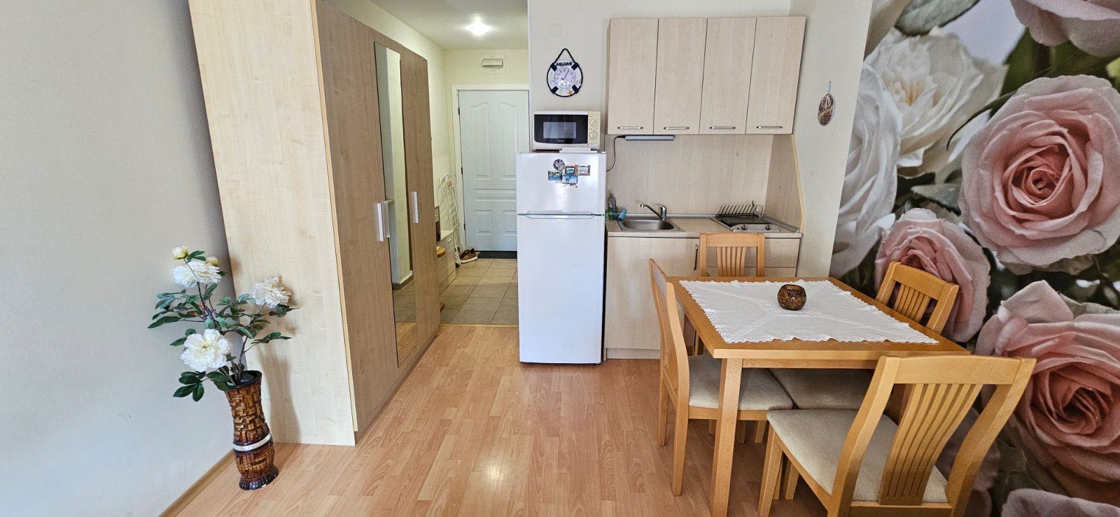  Стильная студия с террасой и отличными удобствами в Солнечном Берегу