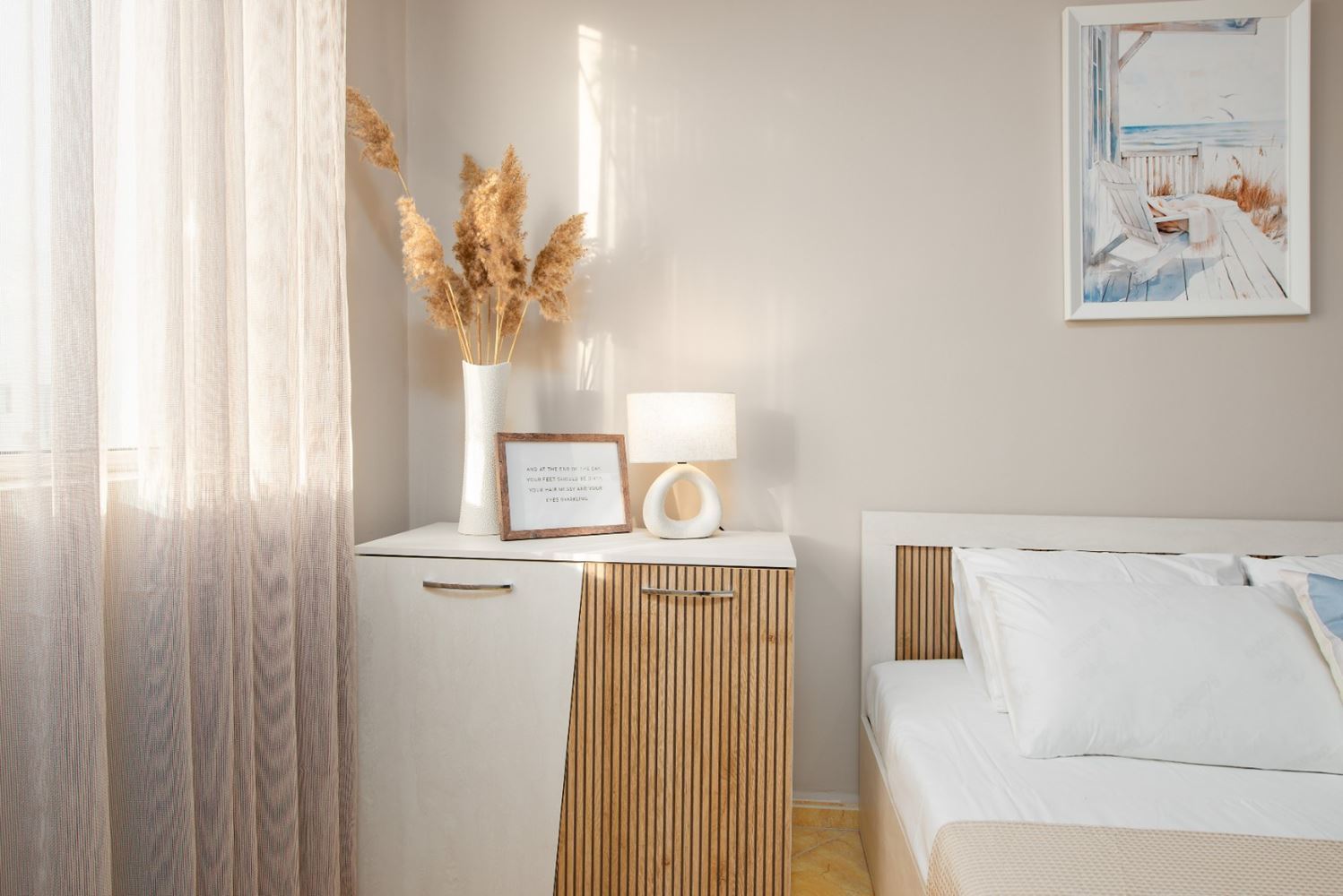 Стильно отремонтированная квартира с двумя спальнями в ухоженном комплексе в Солнечном Береге – комфорт, спокойствие и отличное расположение