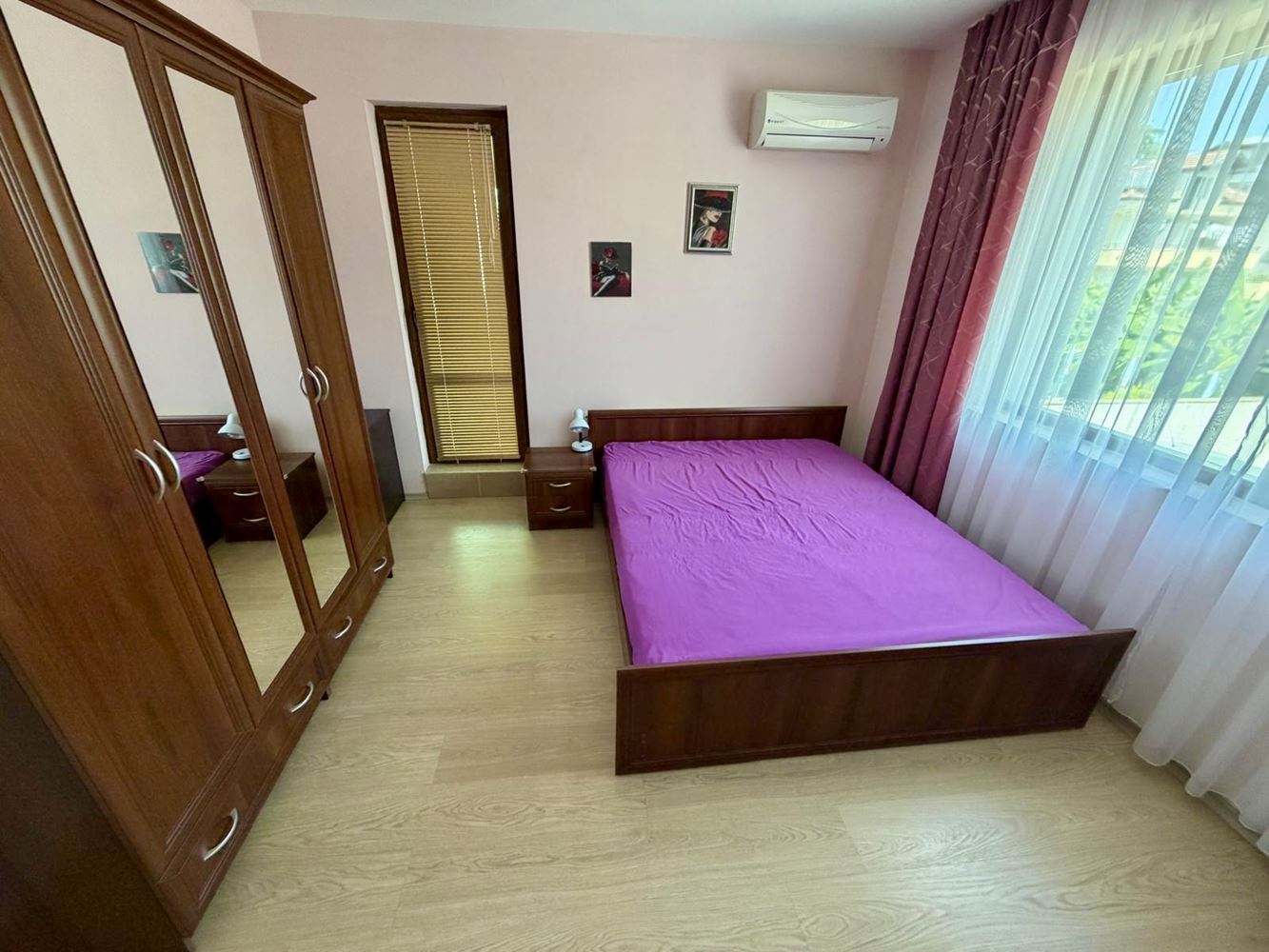 Сарафово – просторная квартира с одной спальней, Акт 16, минимальным обслуживанием и готовой мебелью