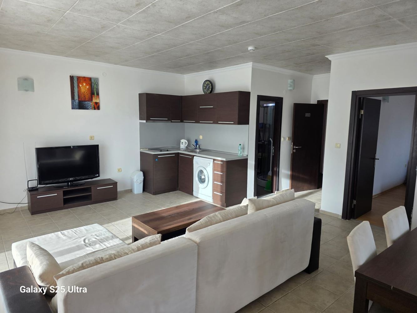 Квартира с одной спальней с видом на море и Старый Несебр в Святом Власе