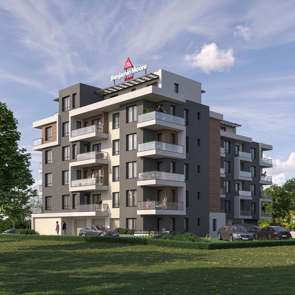 Просторный апартамент с двумя спальнями в новом доме в Несебре – современный комфорт и удобство у моря