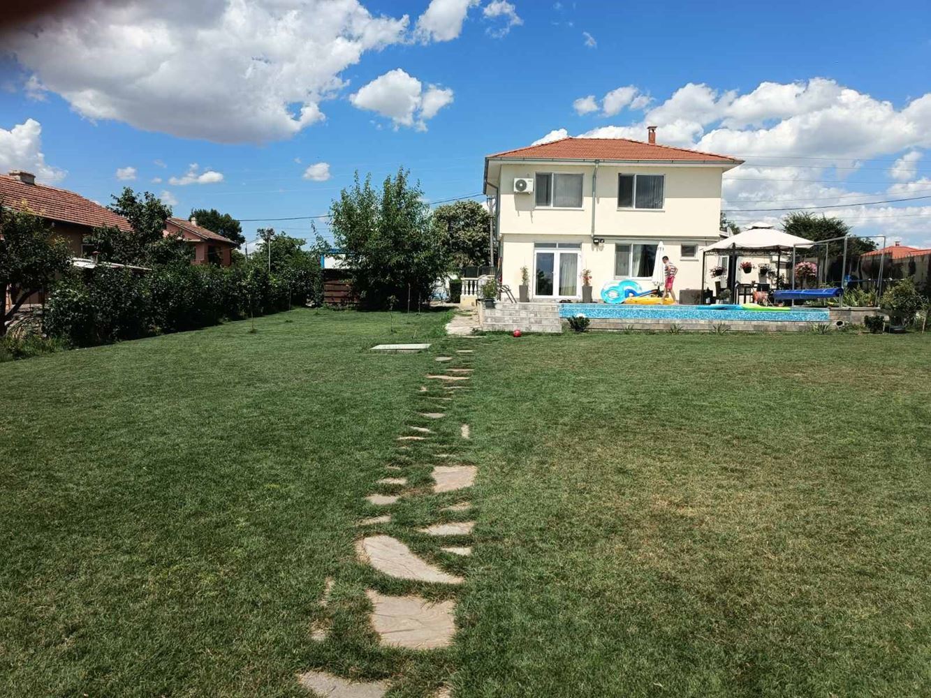 Быстровозводимый дом в Тихорецк бассейн