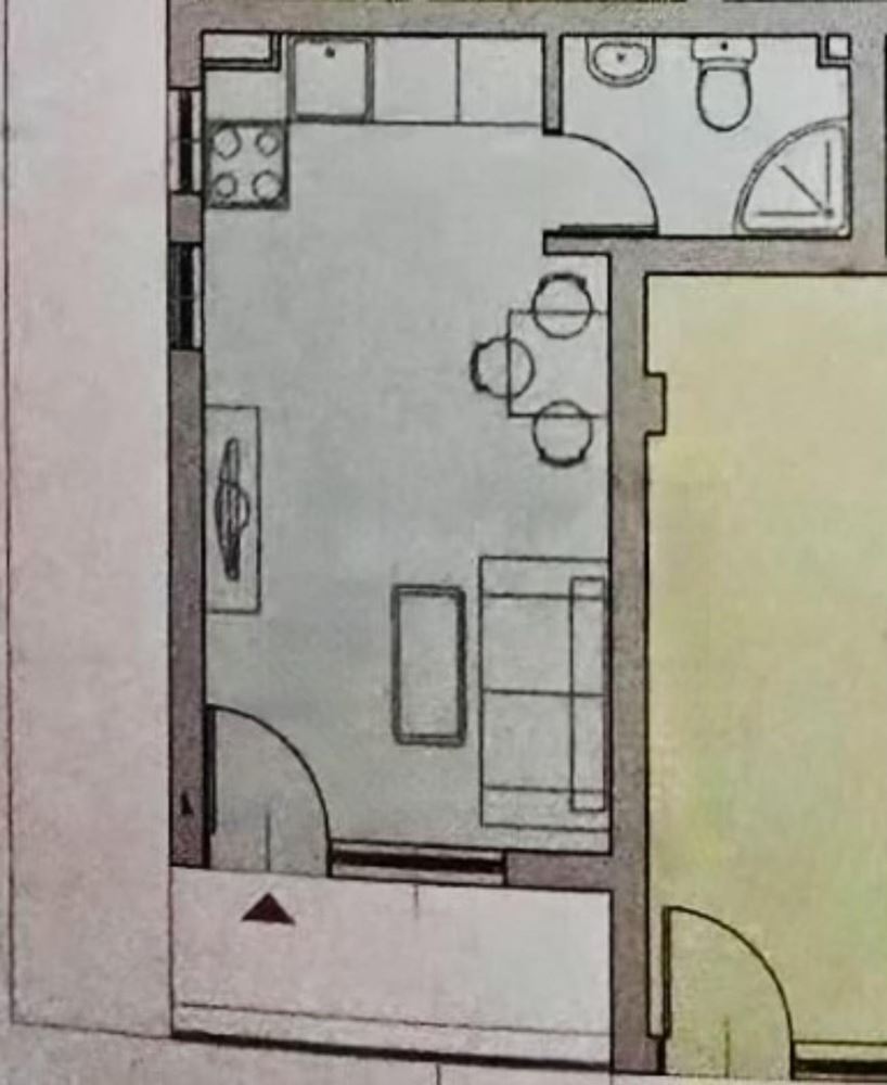 Уютная студия с отдельным входом и юго-западной экспозицией – тишина и комфорт рядом с Солнечным Берегом