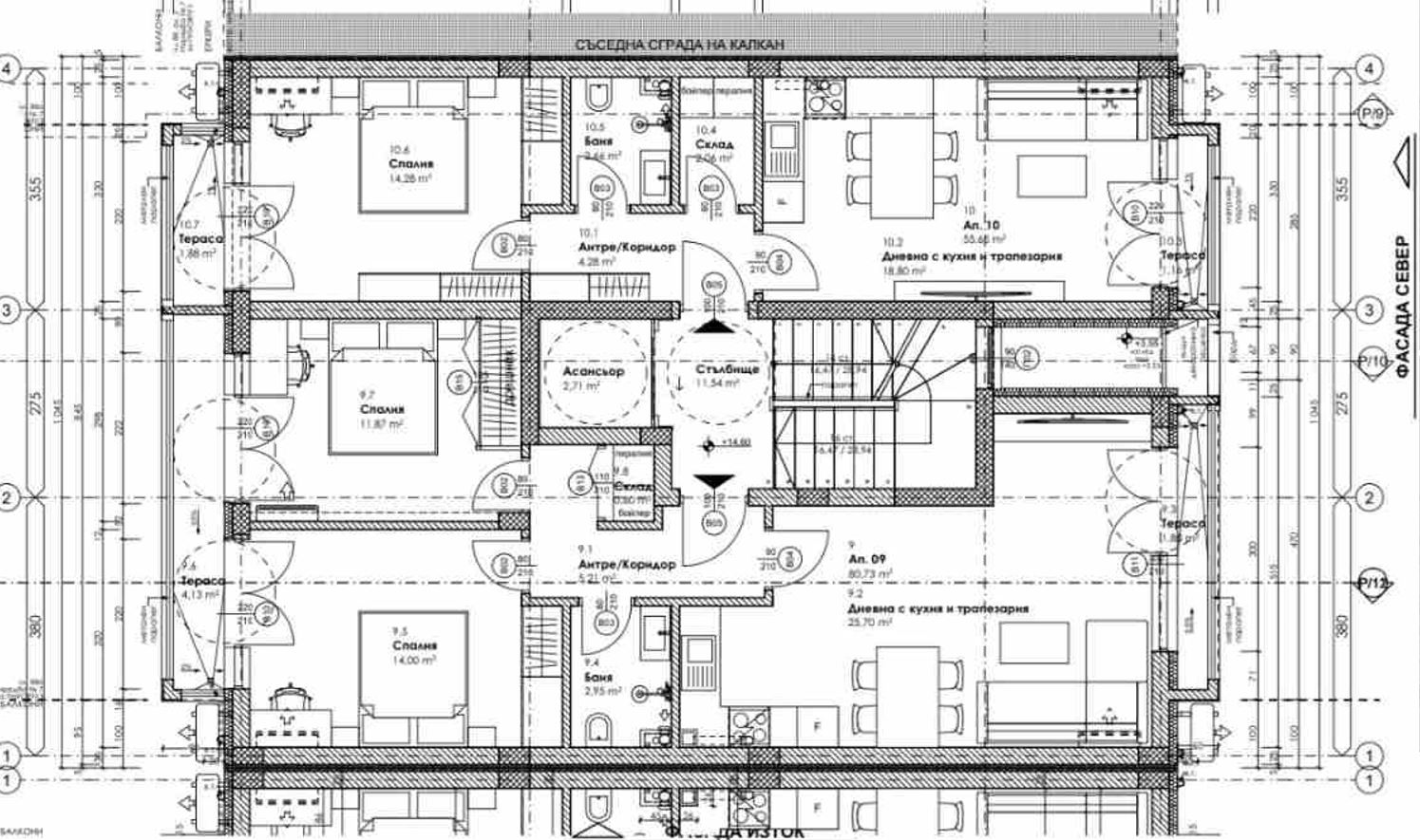 Панорамный апартамент с одной спальней в современной бутиковой сграде – инвестиция в будущее в Меден Рудник, зона Б