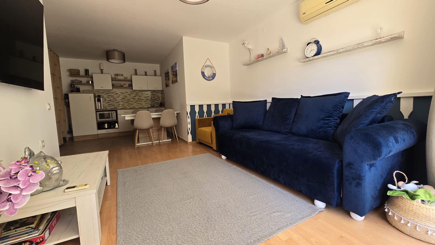 Стильный апартамент с одной спальней в элитном комплексе в Святом Власе – комфорт, спокойствие и круглогодичное удобство