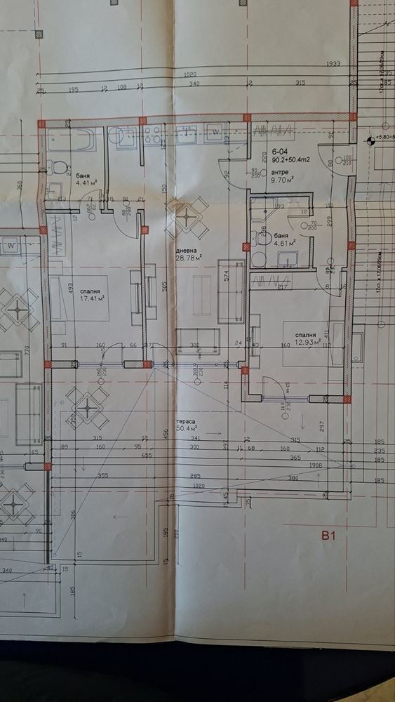Ахелой: просторная трехкомнатная квартира с изумительным видом на море
