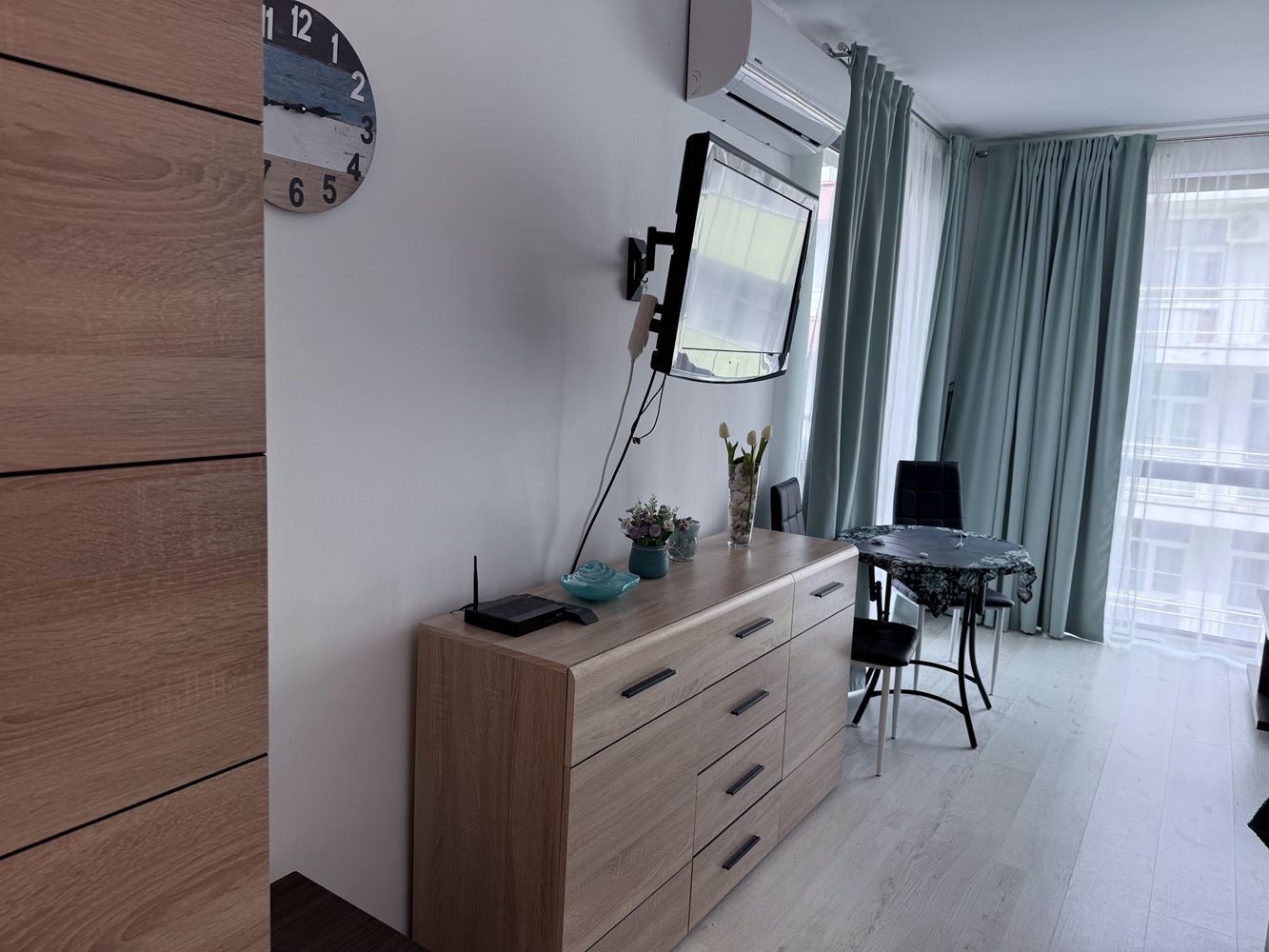 Уютная студия рядом с морем в Солнечном Берегу – отличная инвестиция и комфорт для круглогодичного проживания