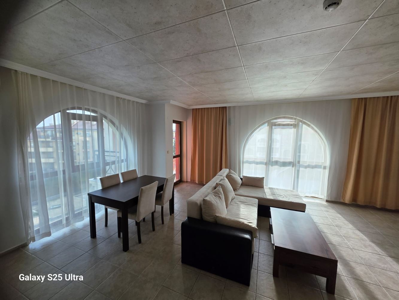 Квартира с одной спальней с видом на море и Старый Несебр в Святом Власе