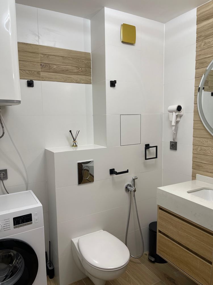 Современная квартира нового поколения с одной спальней в центре Солнечного Берега – стиль, технологии и комфорт круглый год