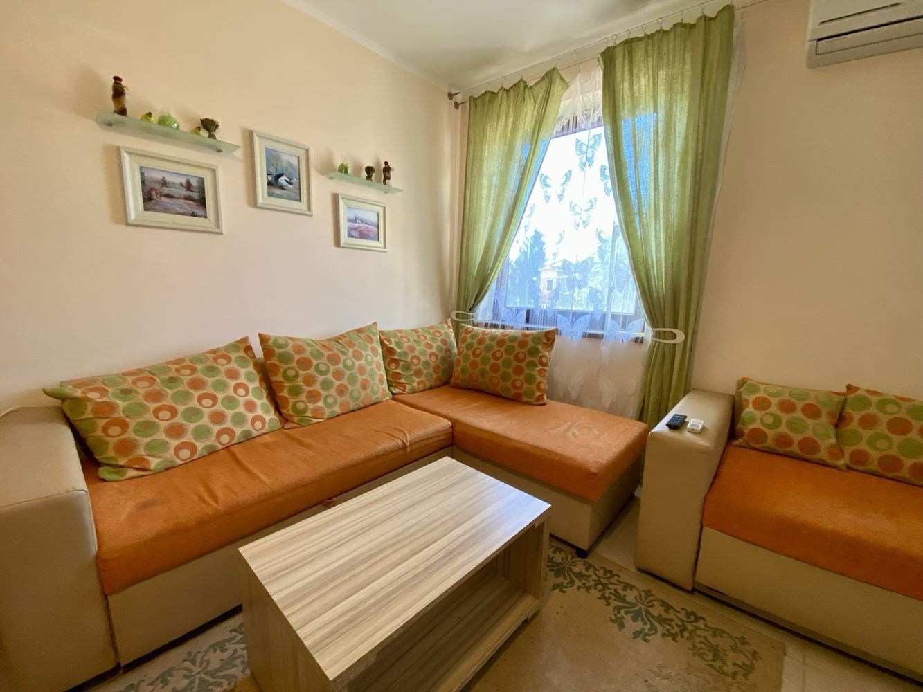 Отличная инвестиция – просторная студия, готовая к заселению рядом с Солнечный Берег