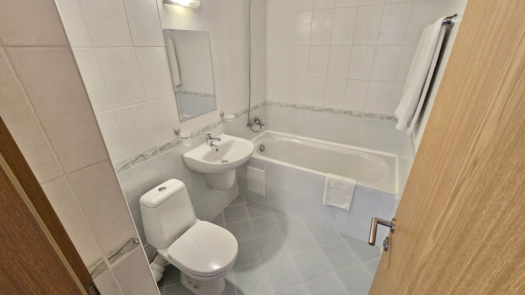 Привлекательный апартамент с одной спальней и видом на бассейн в Ахелое