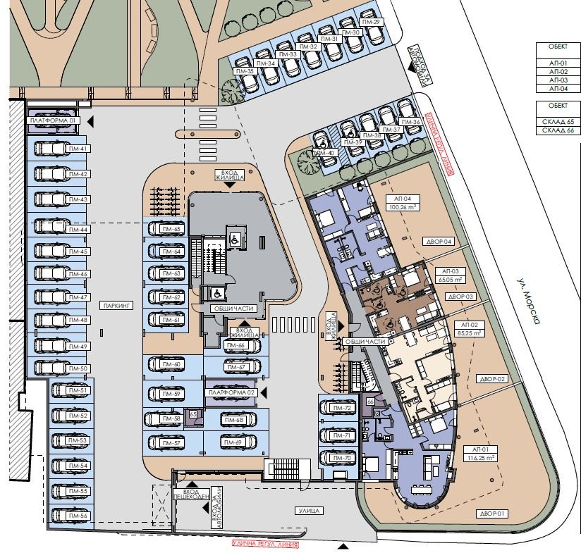 Апартамент с одной спальней и собственным двором в Несебре – уникальная локация рядом с Морским парком и Южным пляжем