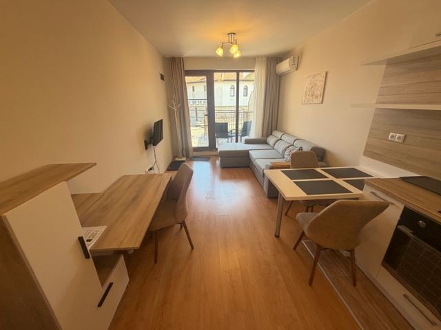 Студия с видом на море в роскошном комплексе в Ахелое – комфорт, стиль и отдых