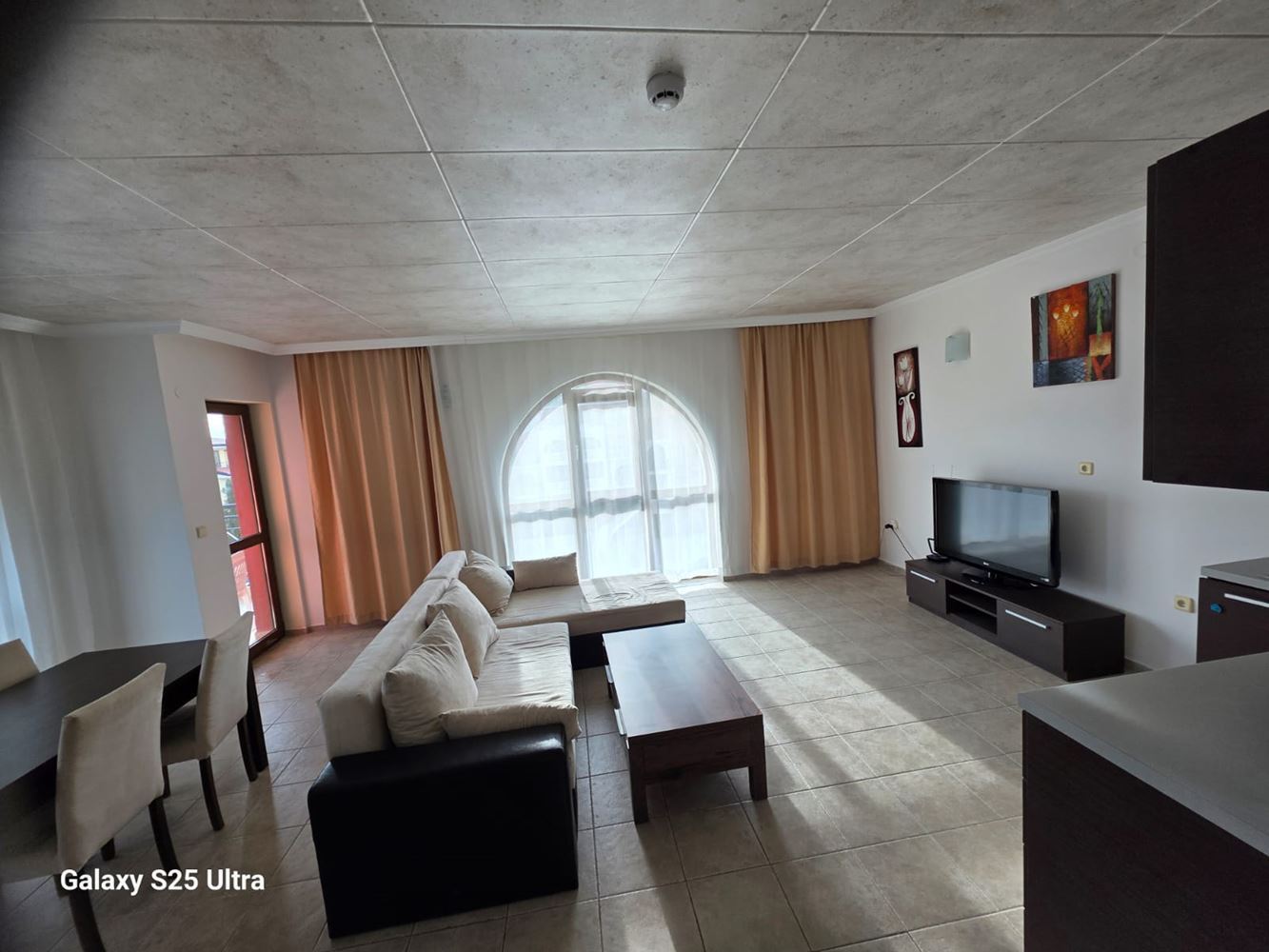 Квартира с одной спальней с видом на море и Старый Несебр в Святом Власе