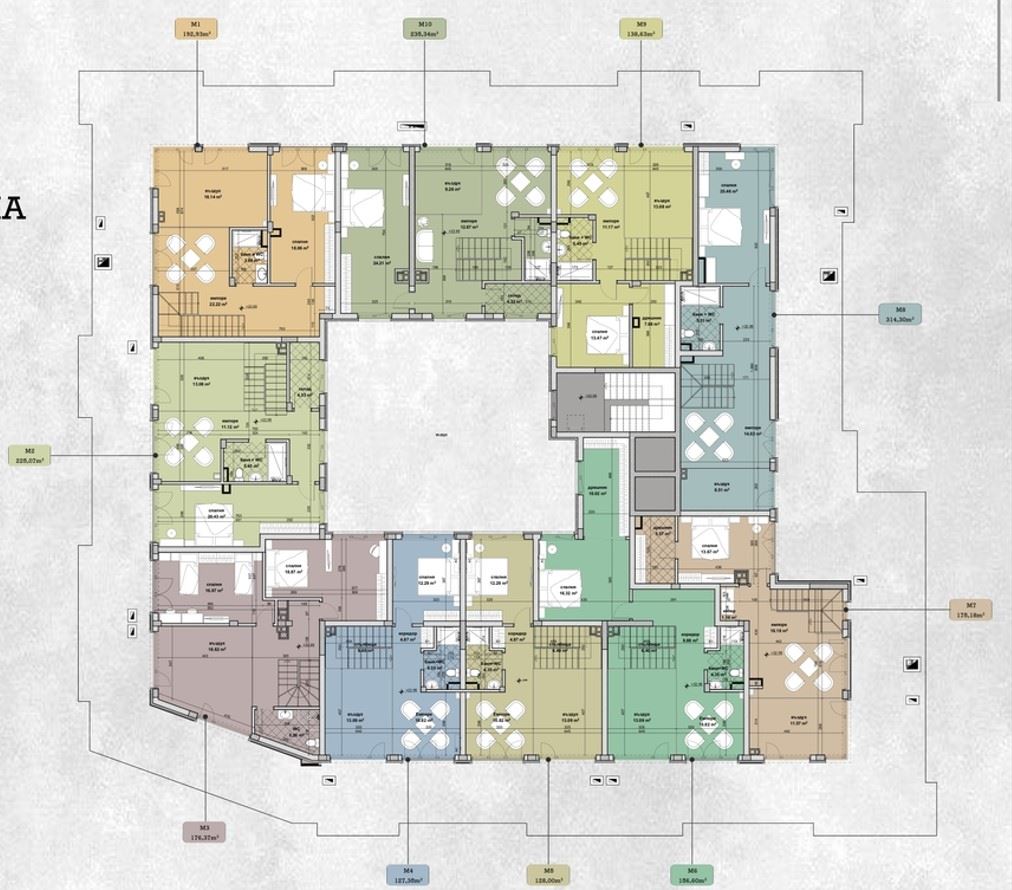 Стильный двухуровневый апартамент с 2 спальнями, террасой и гардеробной в новом проекте в ж.к. Славейков – современный дизайн и комфорт в Бургасе