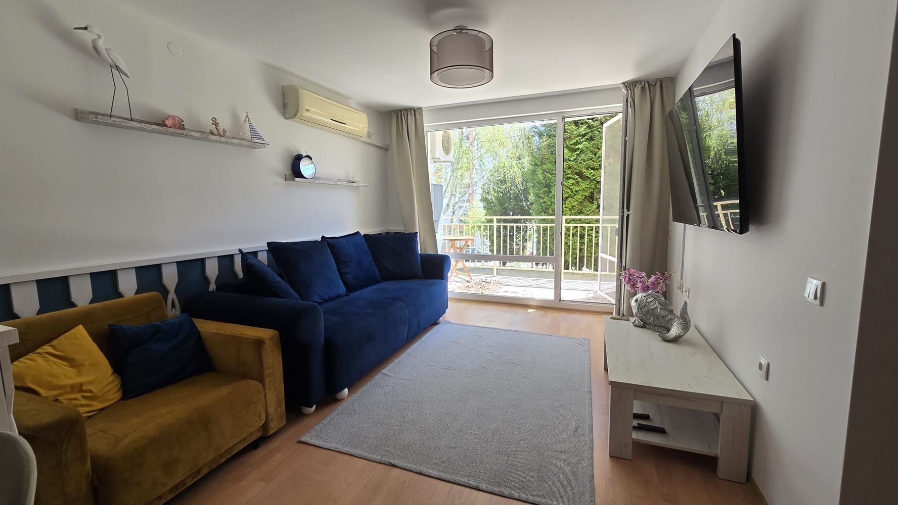 Стильный апартамент с одной спальней в элитном комплексе в Святом Власе – комфорт, спокойствие и круглогодичное удобство