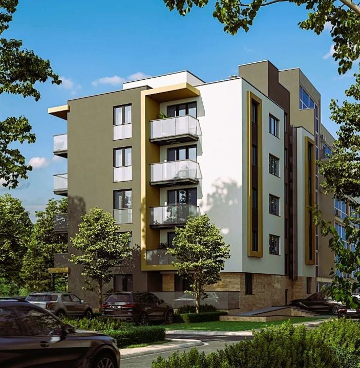 Просторная студия в бутик-комплексе в центре Солнечного Берега – стиль, свет и комфорт