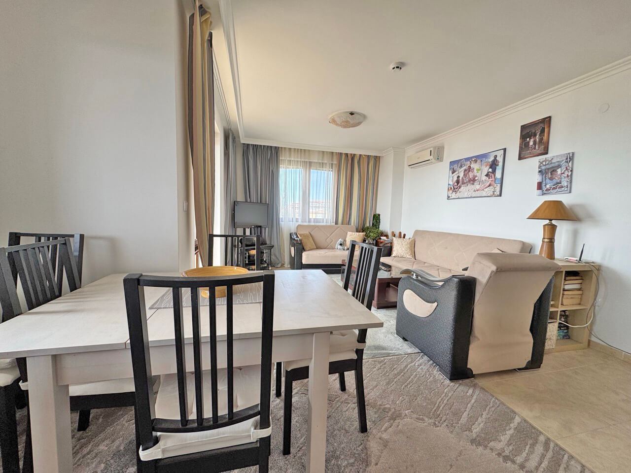 Просторная квартира с 2 спальнями в бутиковом комплексе в нескольких метрах от моря в Святом Власе 