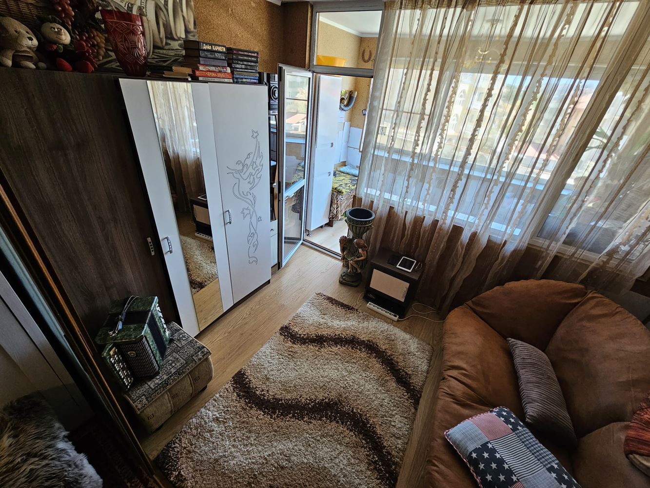 Студия с видом на море в Святом Власе – с парковочным местом и без обслуживания