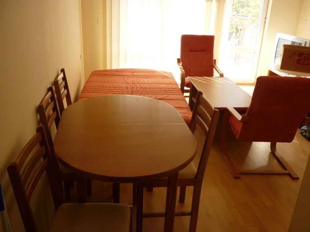 Обставленная квартира с одной спальней на первой линии с видом на море в Элените