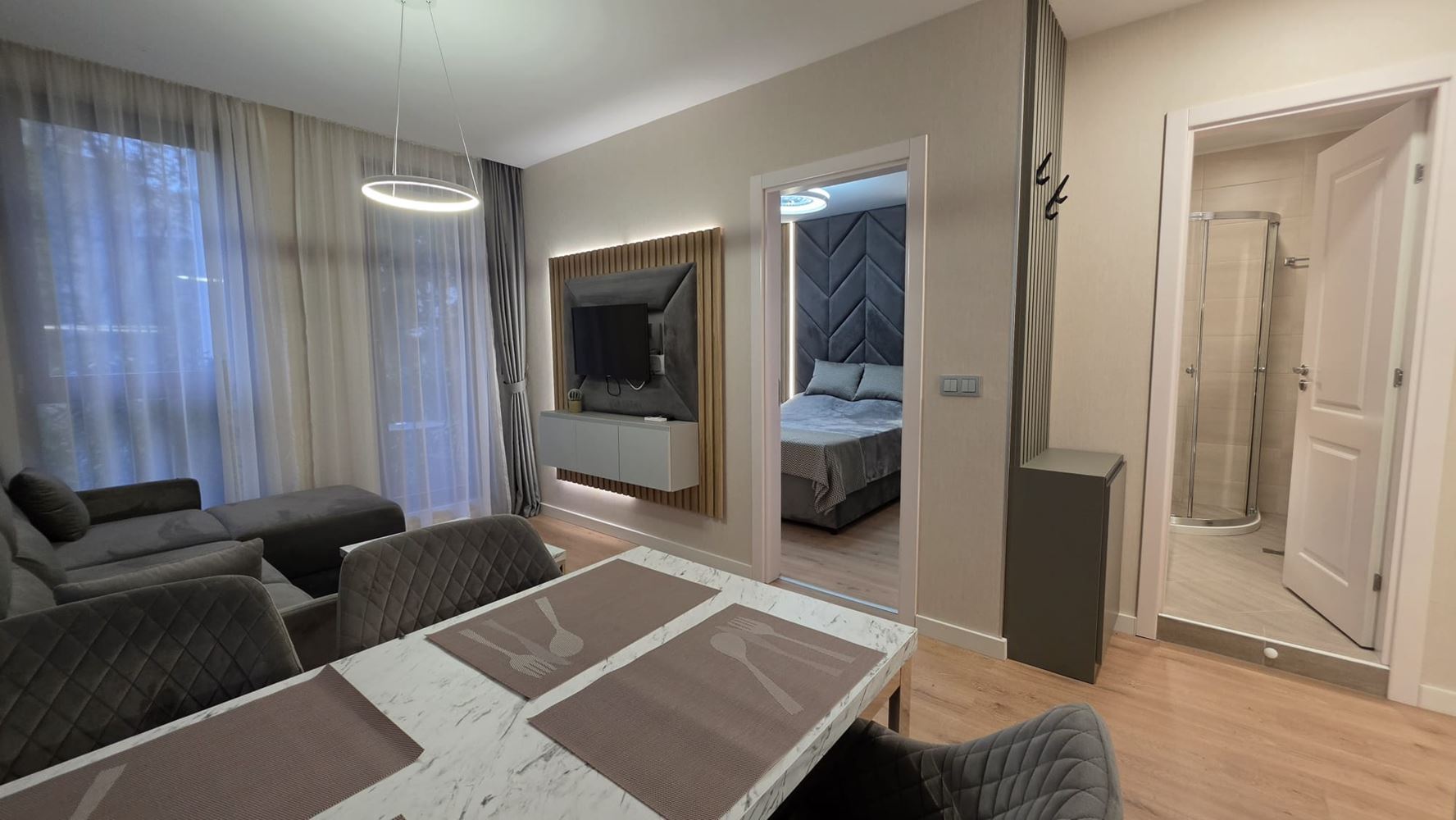 Уютная квартира с одной спальней в роскошном комплексе в Солнечном Береге